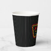 カスタムレトロサインたった今結婚しましたの結婚紙カップ 紙コップ (右)