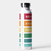 カスタムレトロストライプ意欲を起こ、水和感じ物、LNG ウォーターボトル (左面)