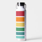 カスタムレトロストライプ意欲を起こ、水和感じ物、LNG ウォーターボトル (正面)
