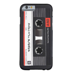 カスタムレトロテープ BARELY THERE iPhone 6 ケース