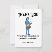 カスタムレトロメールの配送業者サンキューカード サンキューカード (正面)