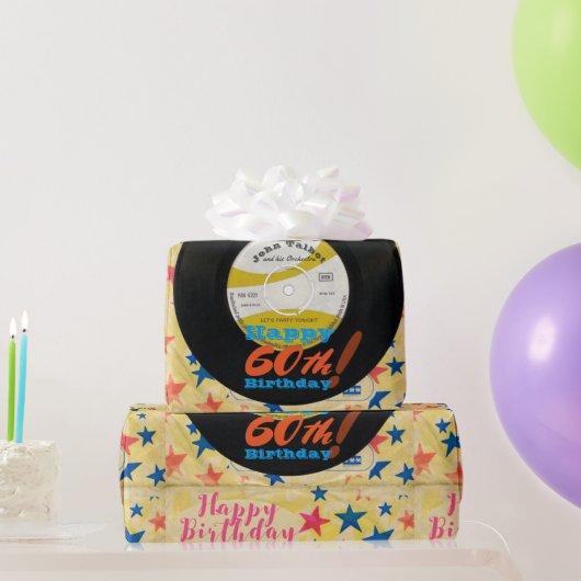 カスタムレトロラッピング ラッピングペーパー (パーティーギフト)