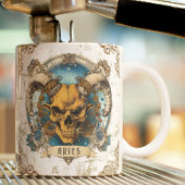 カスタムレトロヴィンテージグランジ〔占星術の〕十二宮図アリー ツートーンマグカップ
