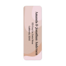 カスタムレトロ波結婚差出人住所