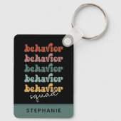 カスタムレトロ行動分隊の行動セラピスト キーホルダー (裏面)