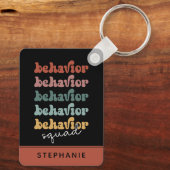 カスタムレトロ行動分隊の行動セラピスト キーホルダー (裏面)