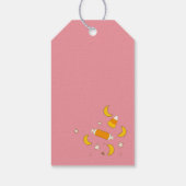 カスタムレトロ ハロウィンパーティー ギフトタグ (裏面)