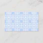 カスタムレモンシッ地中海のク結婚のテーブル プレイスカード (裏面)