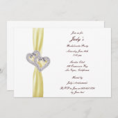 カスタムレモンハートバチェロレッテ招待状 招待状 (正面/裏面)