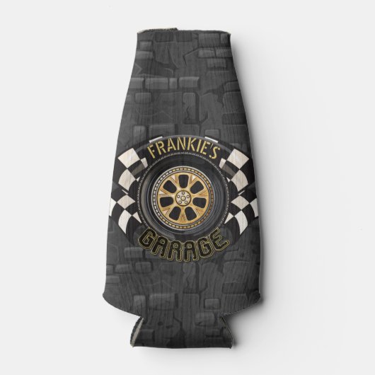 カスタムレーシング改造フラッグ車庫 ボトルクーラー (正面)