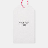 カスタムロつるゴラベルホリデイ・ビジネスマーケティング ギフトタグ (裏面)