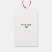 カスタムロつるゴラベル、メリークリスマス ギフトタグ (裏面)