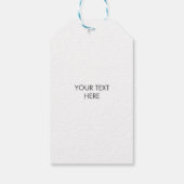 カスタムロつるゴラベル、新年おめでとう ギフトタグ (裏面)