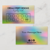 カスタムロイヤリティカード 名刺 (正面/裏面)