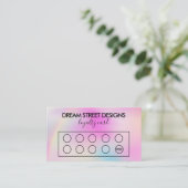 カスタムロイヤリティカード 名刺 (スタンド正面)