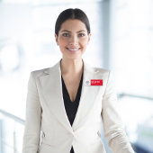 カスタムロエレガントゴ濃いピンクの白いマグネットタイトル 名札