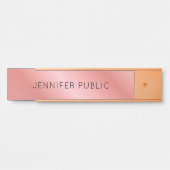 カスタムロエレガントゼゴルドテンプレート サインプレート (正面)