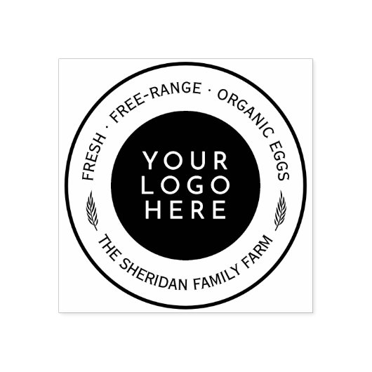 カスタムロクラシックゴ家族ファームプロモーション ラバースタンプ (インプリント)