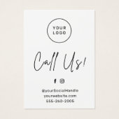 カスタムログラデーションゴ粉体眉アフターケアカード (正面)