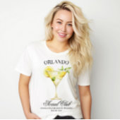 カスタムロケーションソーシャルクラブレモンカクテルバッハ Tシャツ