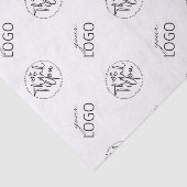 カスタムロゴありがとうパターンティッシュペーパー 薄葉紙 (詳細)