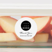 カスタムロゴありがとうInstagra Name White ラベル (貼付)