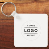 カスタムロゴおよびQRコード業務 キーホルダー (正面)