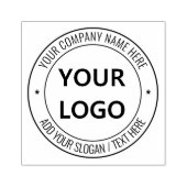 カスタムロゴと文字のスタンプ ラバースタンプ (インプリント)