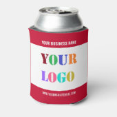 カスタムロゴと文字クーラーボックス – 色の選択 缶クーラー (缶裏面)