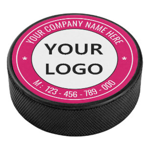 カスタムロゴと文字ホッケーパックの色の選択 アイスホッケーパック