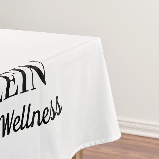 カスタムロゴと文字付きテーブルクロス テーブルクロス (インサイチュ)