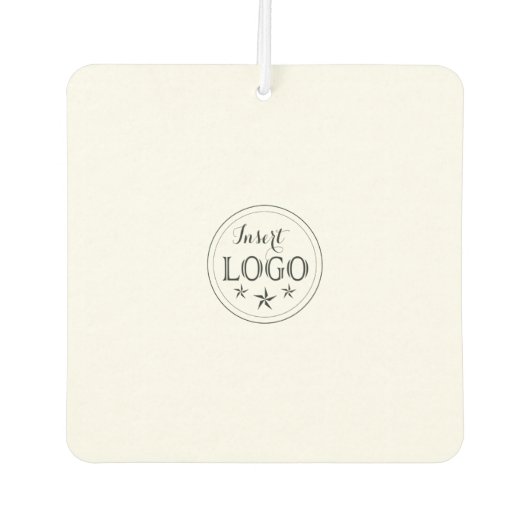 カスタムロゴとQRコードカーエアフレッシュナー カーエアーフレッシュナー (正面)