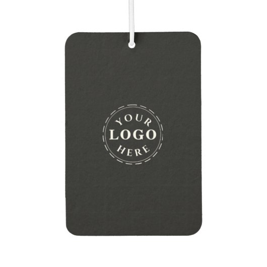 カスタムロゴとQRコードポートレート四角形 カーエアーフレッシュナー (正面)