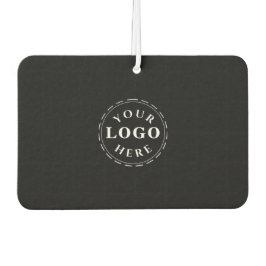 カスタムロゴとQRコード横長長方形 カーエアーフレッシュナー