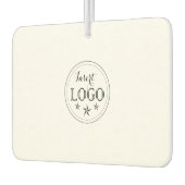 カスタムロゴとQRコード ランドスケープ レクタングル カーエアーフレッシュナー (左)