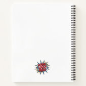 カスタムロゴのアップロード – 独自のビジネスを作成 ノートブック (裏面)