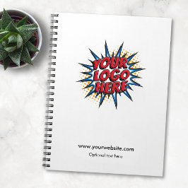 カスタムロゴのアップロード – 独自のビジネスを作成 ノートブック