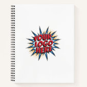 カスタムロゴのアップロード – 独自のビジネスを作成 ノートブック (正面)