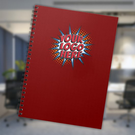 カスタムロゴのアップロード – Business Red ノートブック