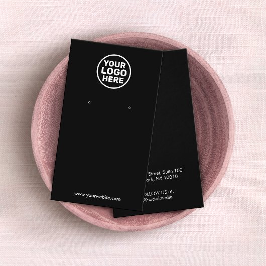 カスタムロゴのイヤリング表示カードを追加する