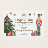 カスタムロゴのクリスマスパッケージありがとう (正面)