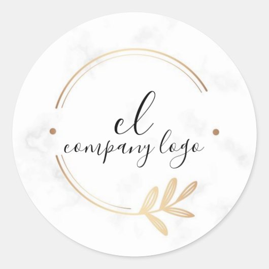 カスタムロゴのシール ラウンドシール (正面)