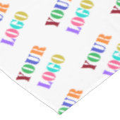 カスタムロゴのテーブルクロス – ビジネスのプロモーション テーブルクロス (アングル)