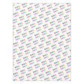 カスタムロゴのテーブルクロス – ビジネスのプロモーション テーブルクロス (正面)