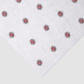 カスタムロゴのパターン白いプロモーション 薄葉紙 (詳細)