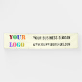 カスタムロゴのビジネスパーソナライズされた促進 横断幕 (横)