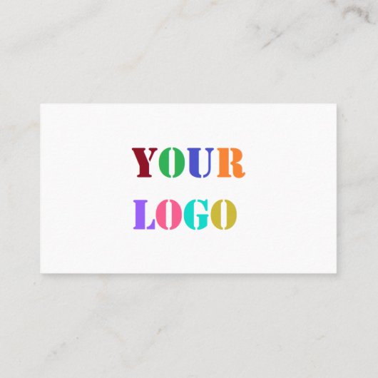 カスタムロゴのプロモーションパーソナライズされた コーリングカード (裏面)