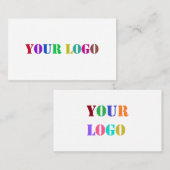 カスタムロゴのプロモーションパーソナライズされた コーリングカード (正面/裏面)