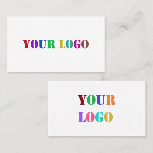 カスタムロゴのプロモーションパーソナライズされた コーリングカード (正面/裏面)