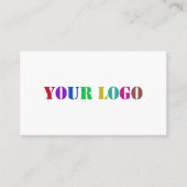 カスタムロゴのプロモーションパーソナライズされた コーリングカード (正面)